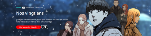 webtoon Nos vingt ans en vf