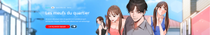 webtoon gratuit Les meufs du quartier scan en vf